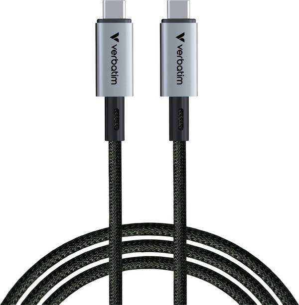 Verbatim Sync & Charge Handy Kabel [1x USB4® Stecker - 1x USB4® Stecker] 1.2 m USB-C® (USB4®)