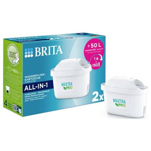 Brita Maxtra Pro Pure 2er 122003 Wasserfilter Weiß