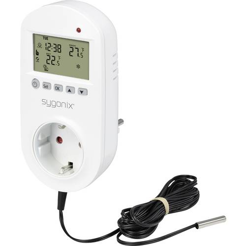 Sygonix SY-6824098 Universalthermostat Zwischenstecker Wochenprogramm 1 St.