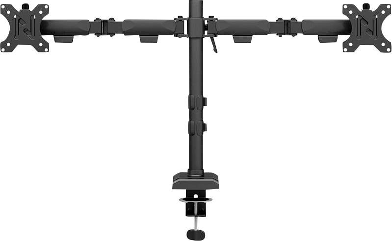 Neomounts Monitor-Standfuß DS60-600BL2 2 Display(s) 25,4 cm (10) - 81,3 cm (32) Schwarz Höhenverstellbar, Neigbar, Schwe...