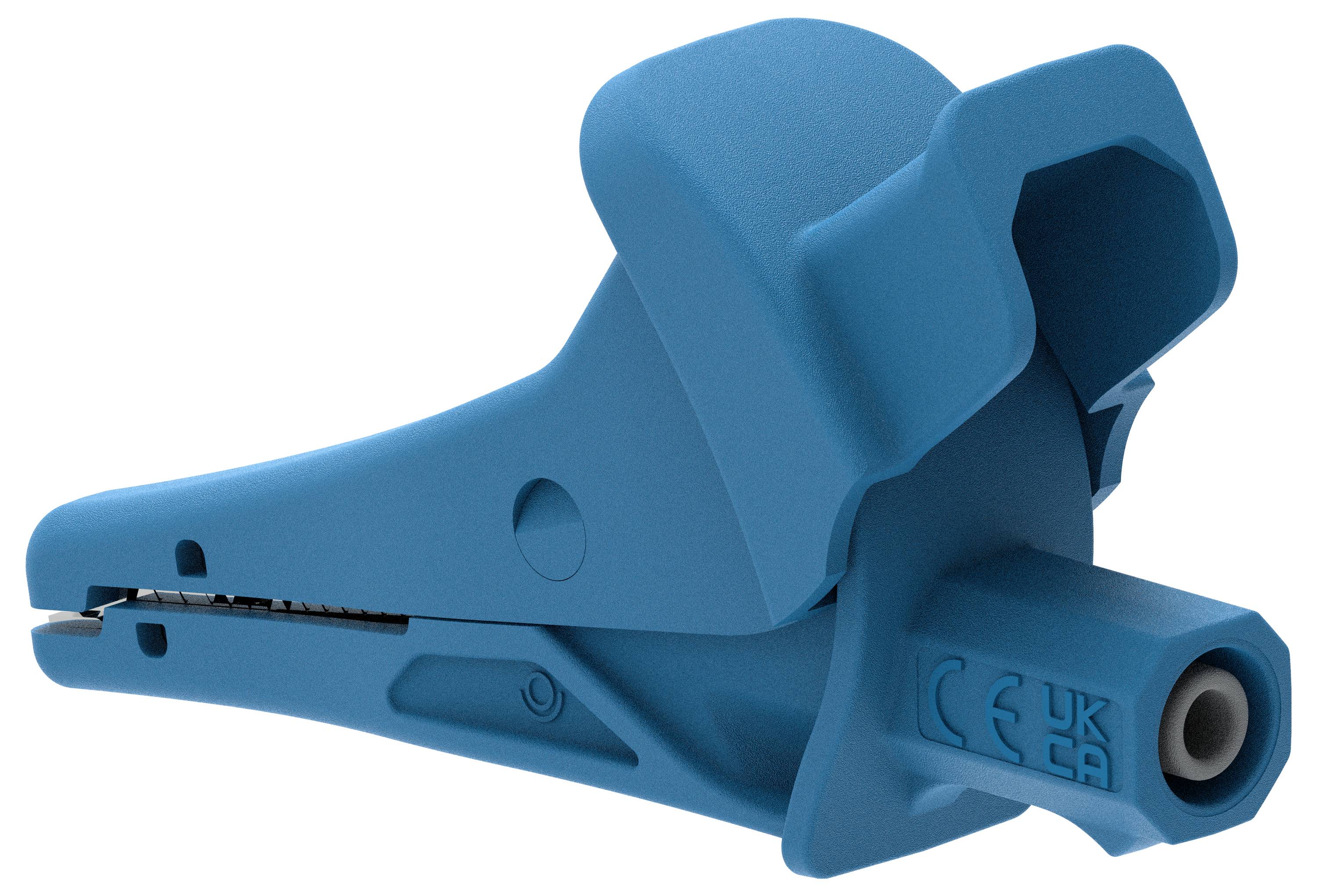 Electro PJP 5104-IEC-CD1-BL Krokodilklemme Blau Klemmbereich max.: 25 mm Länge: 91 mm 1 St.-2