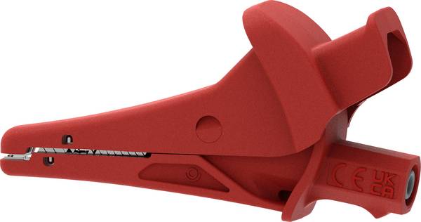 Electro PJP 5104-IEC-CD1-R Krokodilklemme Rot Klemmbereich max.: 25 mm Länge: 91 mm 1 St.