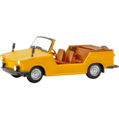 Herpa 024808-004 H0 PKW Modell Trabant Kübel, gelb