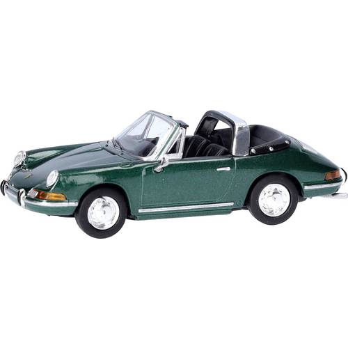 Herpa 033732-004 H0 PKW Modell Porsche 911 Targa, grünmetallic