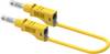 Electro PJP 2211/600V-CD1-50J Messleitung Bananenstecker 50 cm Gelb 1 St.