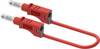 Electro PJP 2211/600V-CD1-50R Messleitung Bananenstecker 50 cm Rot 1 St.