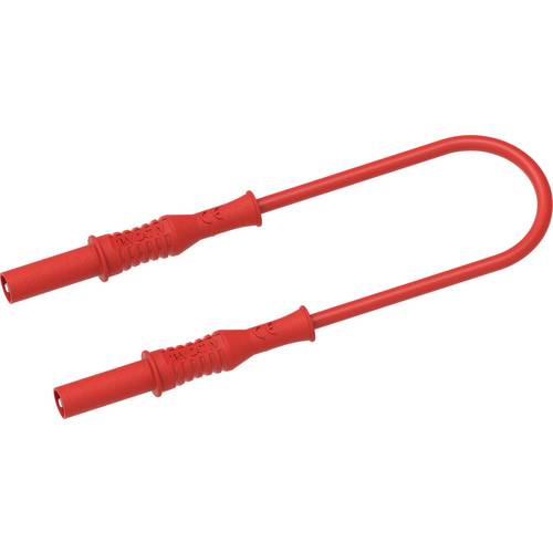Electro PJP 2311-IECIV-CD1-100R Messleitung Bananenstecker 4 mm 1 m Rot 1 St.