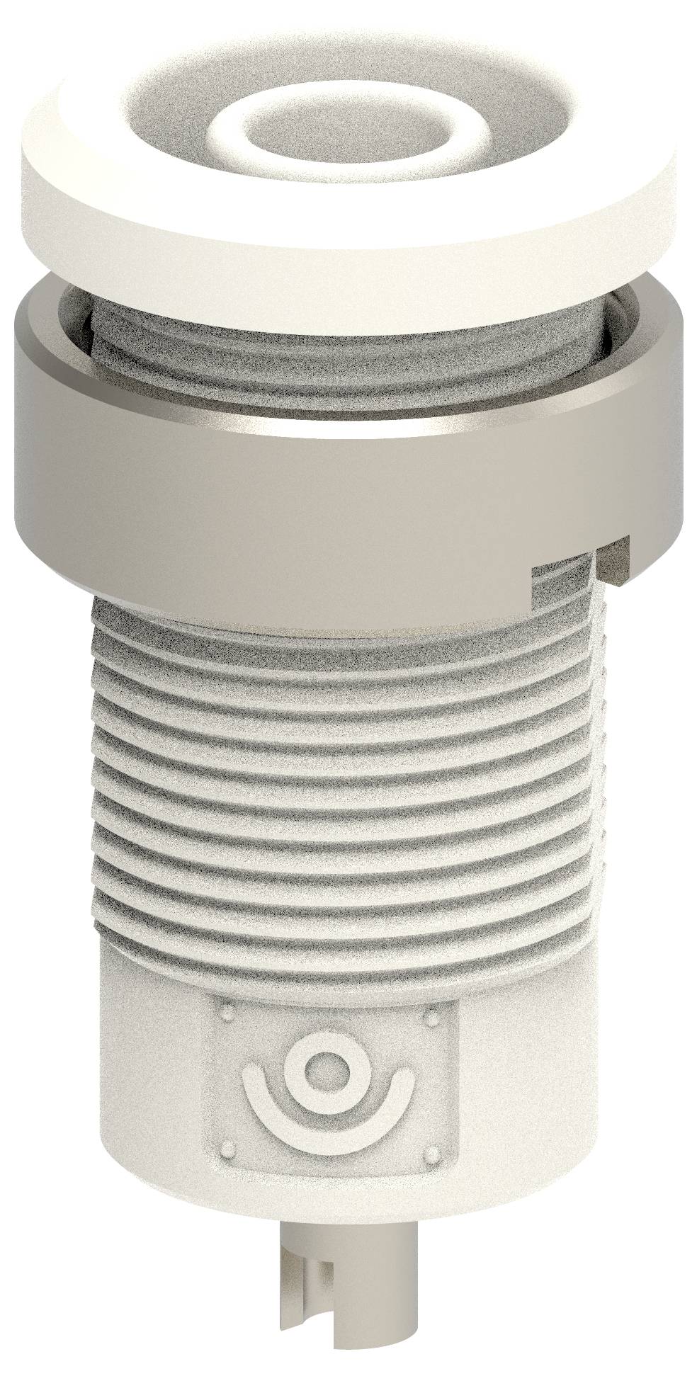 Electro PJP 3275-C-CD1-BC Sicherheits-Einbaubuchse Weiß 1 St.-1