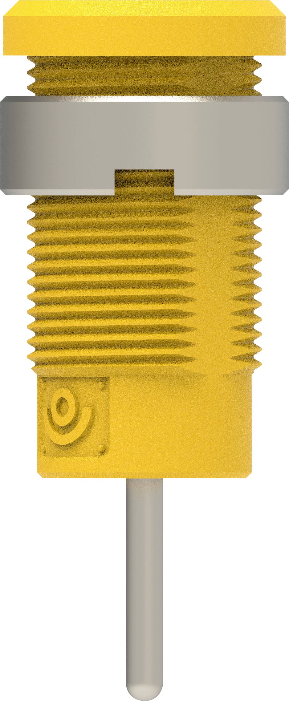 Electro PJP 3267-C-CD1-J Sicherheits-Einbaubuchse Gelb 1 St.