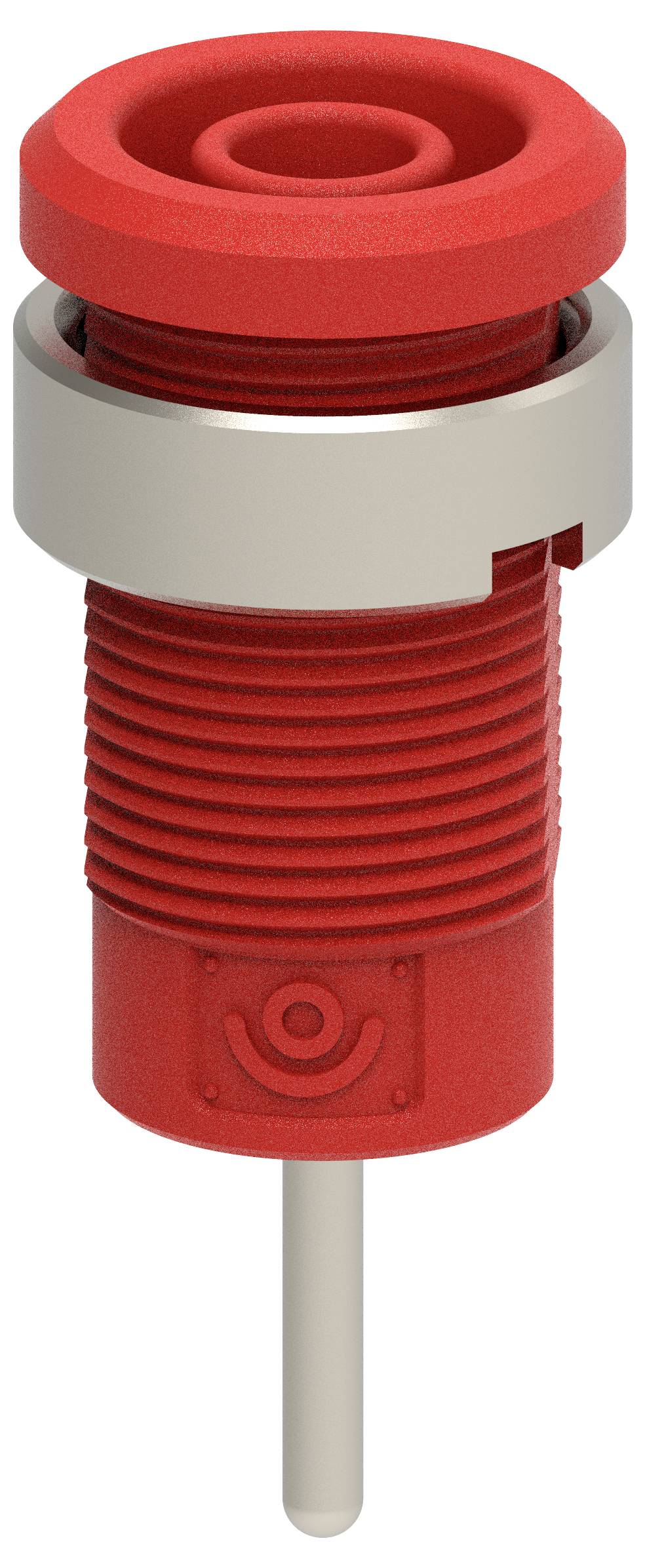 Electro PJP 3267-C-CD1-R Sicherheits-Einbaubuchse Stift-Ø: 1.9 mm Rot 1 St. Piece-1
