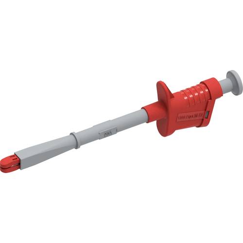 Electro PJP 6009-IEC-CD1-R Abgreifklemme Krokodilklemme CAT III 1000 V Rot