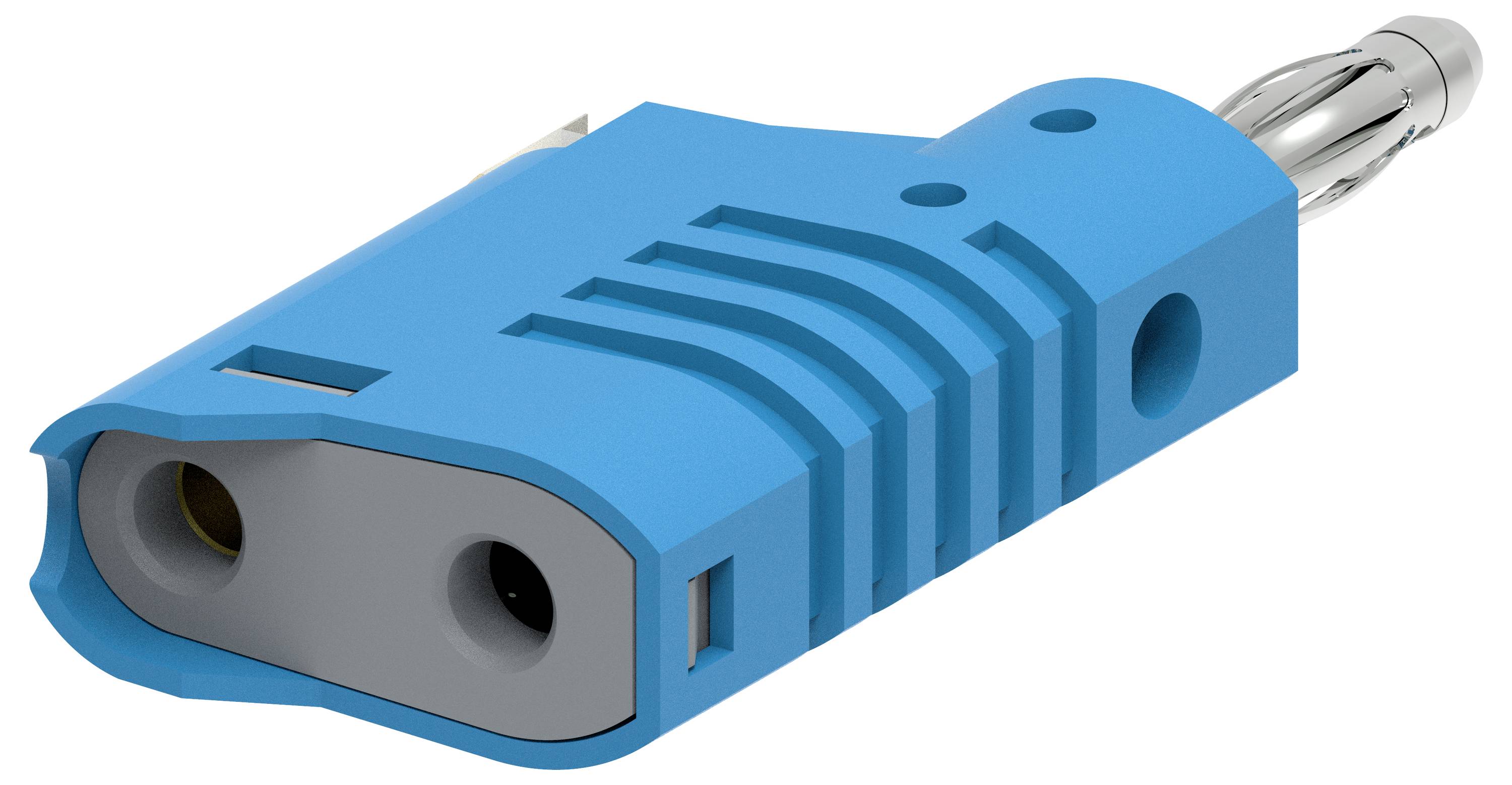 Electro PJP 1087-CD1-BL Bananenstecker Blau 1 St.-2