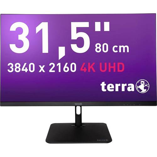 Terra 3295W LCD-Monitor EEK F (A - G) 80 cm (31.5 Zoll) 3840 x 2160 Pixel 16:9 5 ms HDMI®, DisplayPort, Kopfhörer-Buchse...