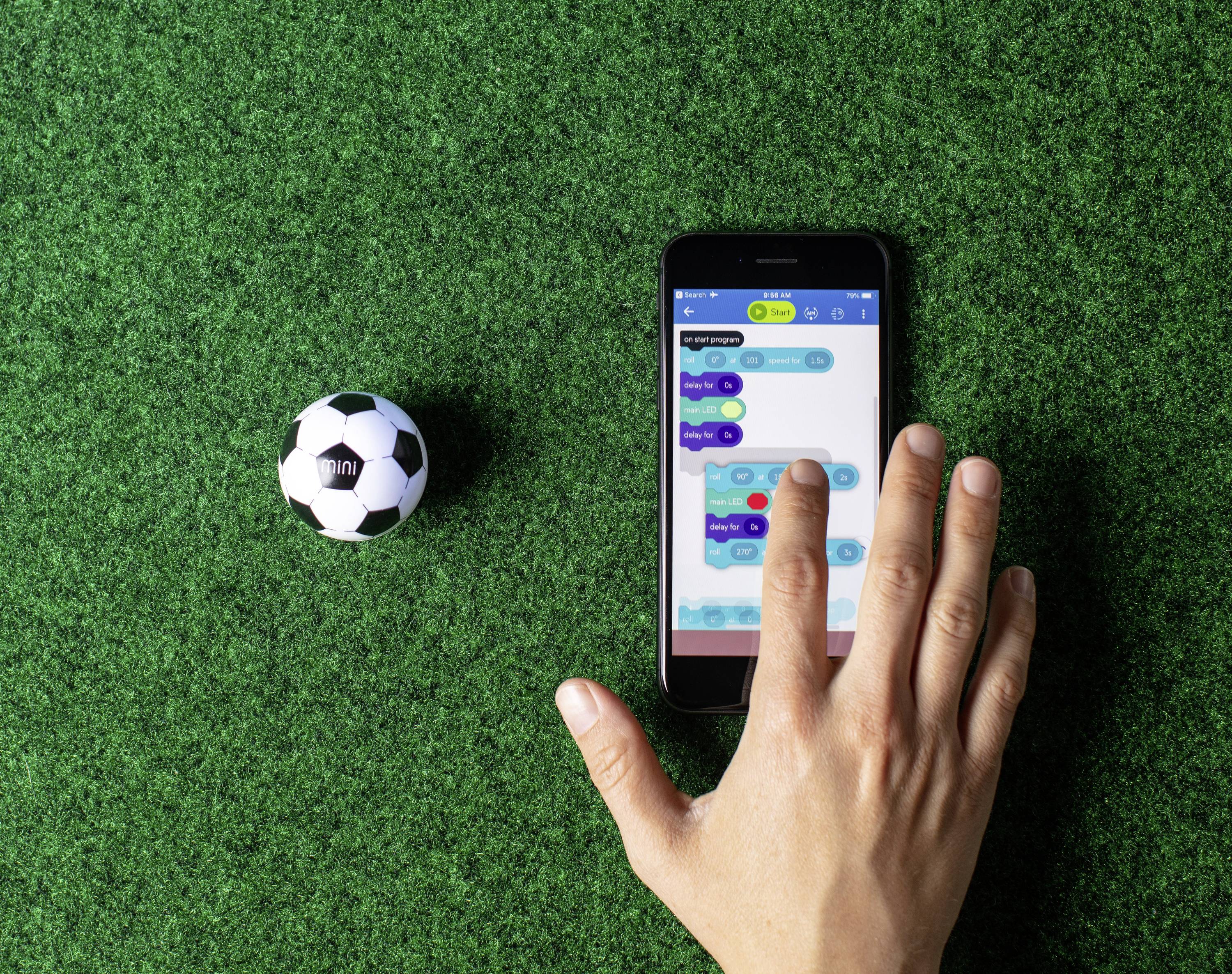 Sphero M001SRW Sphero Mini Soccer Experimentierkasten-9