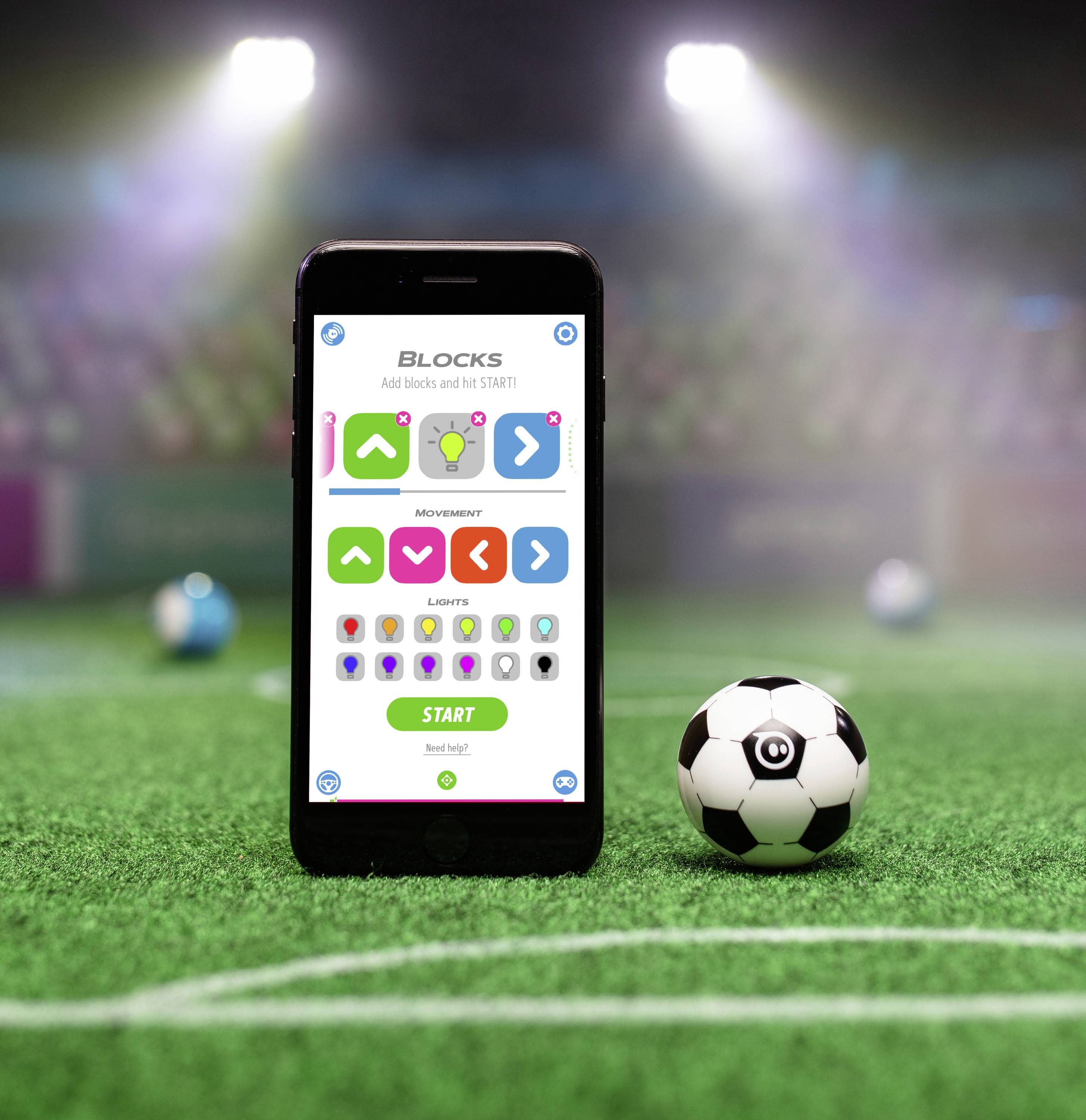 Sphero M001SRW Sphero Mini Soccer Experimentierkasten-11