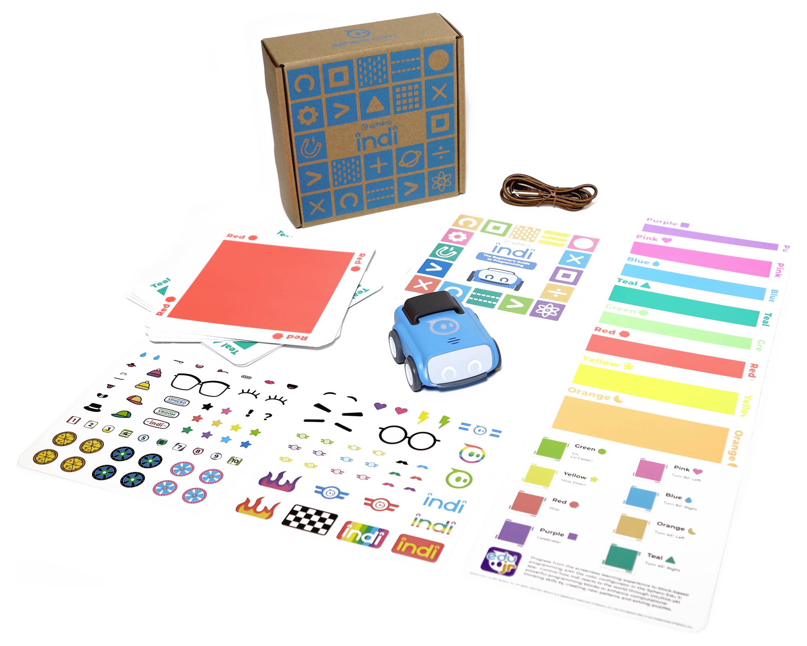Sphero 980-0530 Sphero indi - Student Kit Experimentierkasten-1