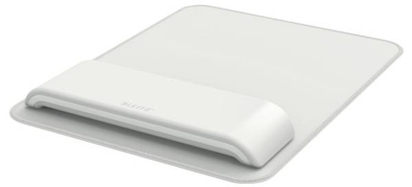 Leitz Ergo Mauspad Grau, Einfarbig, Handgelenkauflage, Anti-Rutsch-Basis Mauspad  Ergonomisch Grau
