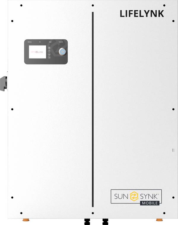 Sunsynk SM3.6kWLL Energiespeicher 51.2 V 75 Ah LiFePO 4 (B x H x T) 54.4 x 70.1 x 18.2 cm