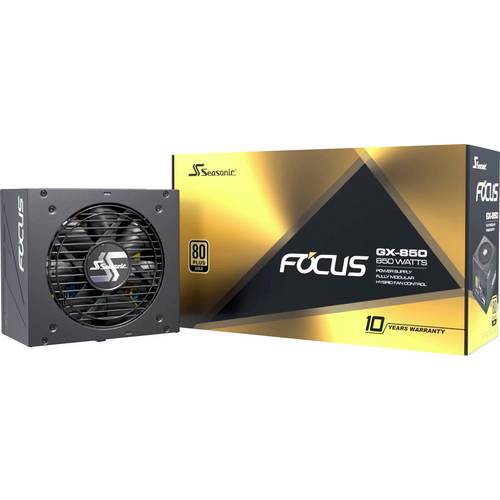 Thumbnail - Seasonic PC- Netzteil Seasonic Focus-GX-850 ATX3 PC Netzteil 850 W ATX 80PLUS® Gold