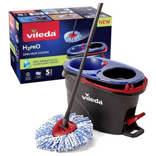 Vileda 178333 H2PRO Spin Mop Bodenwischer 1 St.