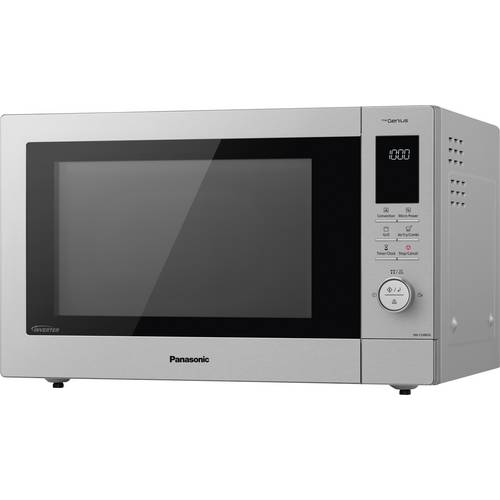 Panasonic NN-CD88QSEPG Mikrowelle Edelstahl 1000 W Grillfunktion, mit Display