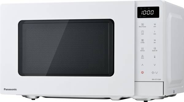 Panasonic NN-GT21QWEPG Mikrowelle Weiß 800 W LCD-Display, Grillfunktion