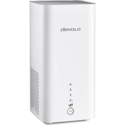 Devolo WiFi 6 Router 3600 5G LTE WLAN-Router mit LTE Integriertes Modem: 5G, LTE 5 GHz, 2.4 GHz