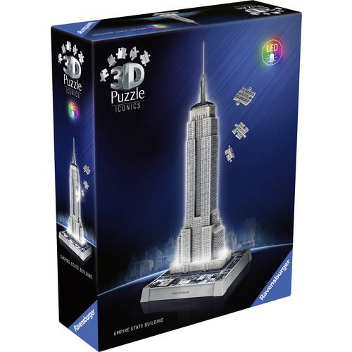 Thumbnail - Ravensburger 3D Puzzle Iconics: Empire State Building mit LED 12008026 1 St.
