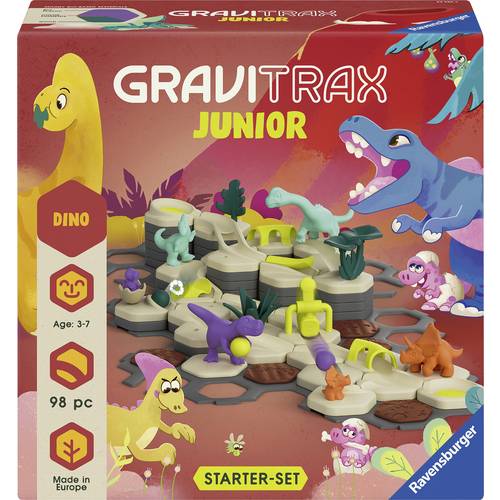 Thumbnail - Ravensburger 24586 GraviTrax Junior - Starter-Set L Dino