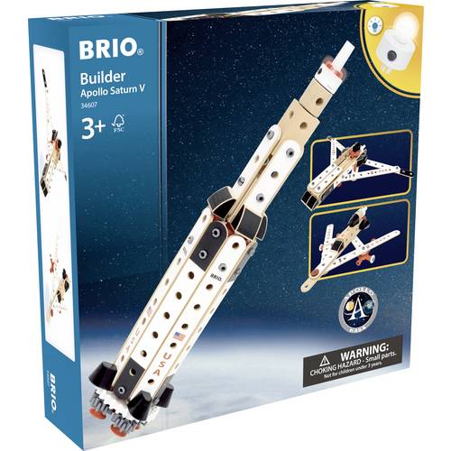 Brio Apollo Saturn V Bauteilset Constructor Anzahl Teile: 91 Altersklasse: ab 3 Jahre