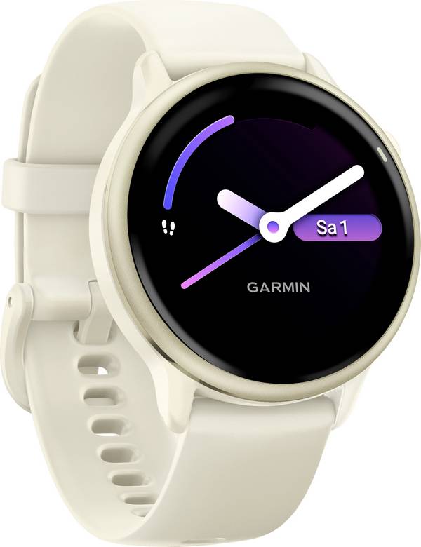 Garmin VIVOACTIVE® 6 Smartwatch   Lunar Pearl