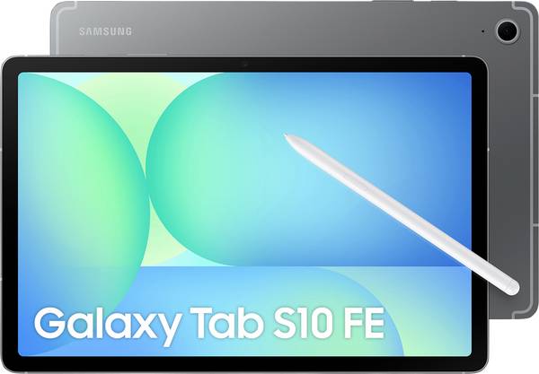 Samsung Galaxy Tab S10 FE Enterprise Edition 5G, WiFi 128 GB Grau Android-Tablet 27.7 cm (10.9 Zoll) EEK F (A - G) Samsung Exynos 2304 x 1440 Pixel