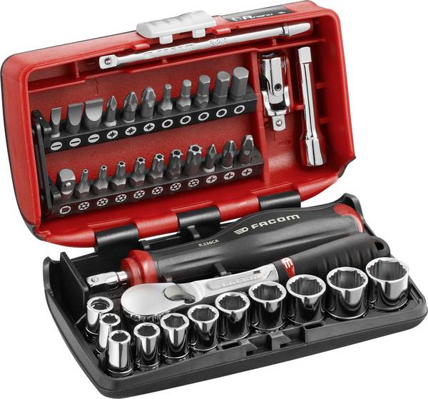 Facom Stecknuss-Set 1/4" RL.NANO1GRPPB