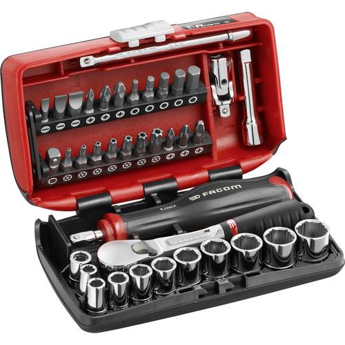 Thumbnail - Facom Stecknuss-Set 1/4 RL.NANO1GRPPB