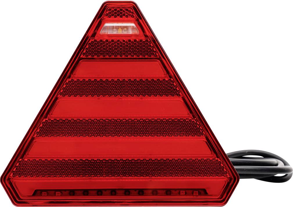 WAS Anhänger-Rückleuchte Multipoint Blinker, Bremslicht, Rückleuchte, Nebelschlussleuchte, Reflektor links 12 V/DC, 24 V...