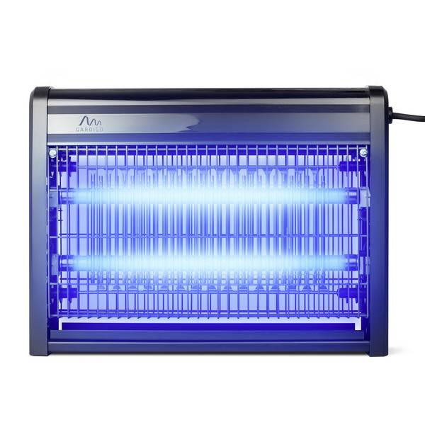 Gardigo  62408INT UV-Insektenfänger Stromgitter, UV-Licht 9 W (B x H x T) 33.6 x 25.4 x 7.3 cm Schwarz 1 St.