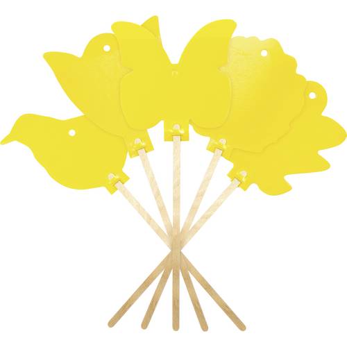 Thumbnail - Gardigo 668005 Insekten-Klebetafel Klebefolie (B x H) 8.3 cm x 21.5 cm Gelb 5 St.