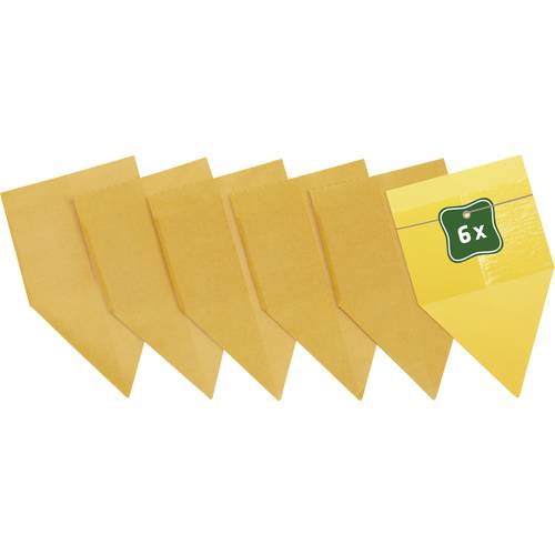 Gardigo 668066 Insekten-Klebetafel Klebefolie (B x H) 6 cm x 10 cm Gelb 6 St.