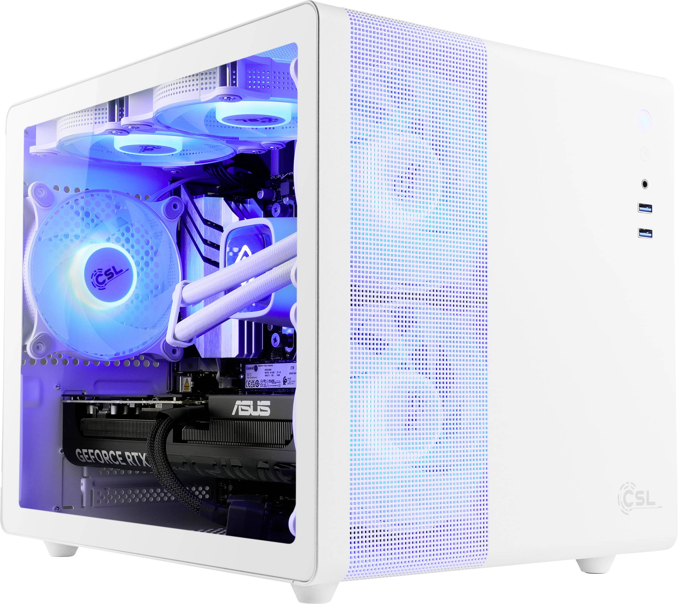 CSL Computer Gaming PC M11850H AMD Ryzen 7 8700F 5.0 GHz 32 GB RAM 2 TB SSD Nvidia GeForce RTX™ 5070 12 GB 93488