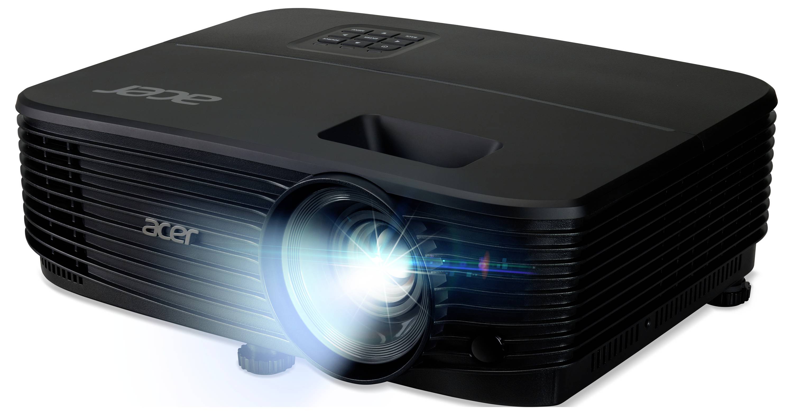 Acer Beamer X1329 DLP 4800 ANSI-Lumen Integrierter Lautsprecher, Zoom-Funktion-2