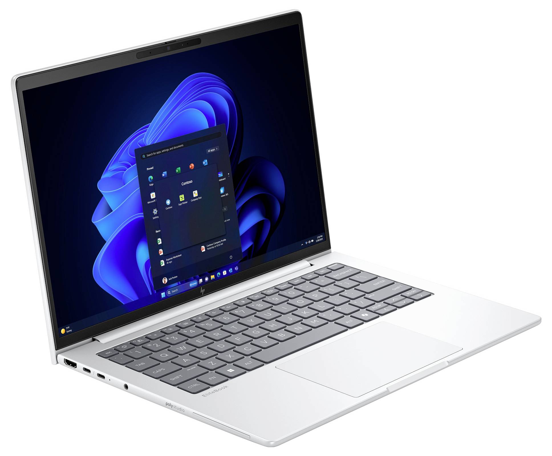 HP Notebook EliteBook 8 G1i 35.6 cm (14 Zoll) WUXGA Intel® Core™ Ultra 5 (Series 2) 225U 16 GB RAM 512 GB SSD Deutsch, Q-2