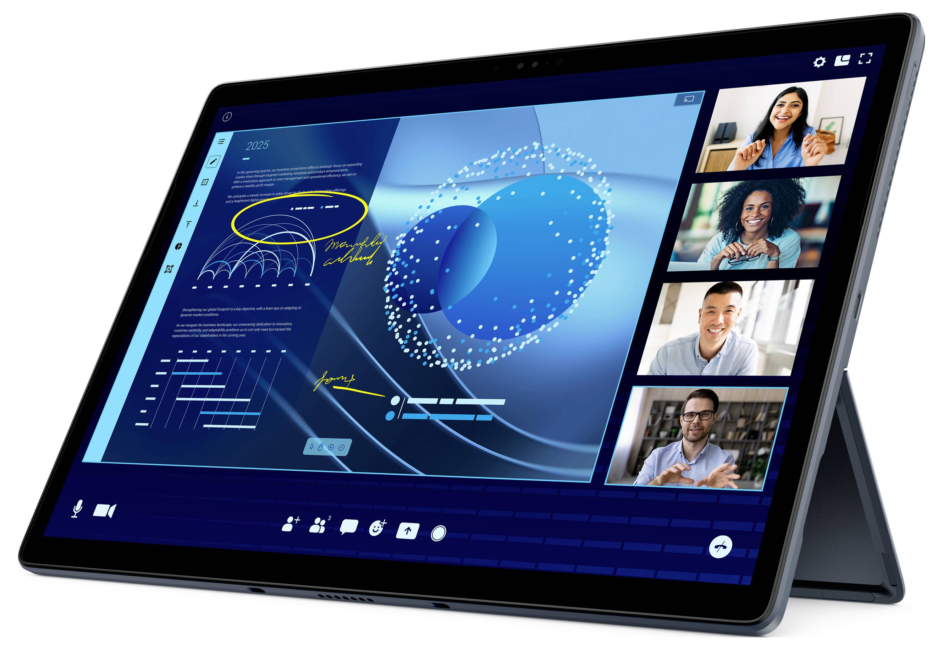 Dell 2-in-1 Notebook / Tablet Latitude 7350 33 cm (13 Zoll) 3K Intel® Core™ Ultra 7 164U 16 GB RAM 512 GB SSD Deutsch, Q-6