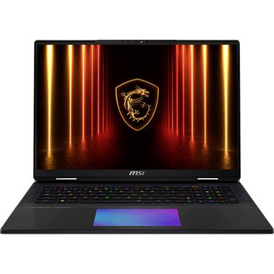 MSI Gaming Notebook 001824-656 45.7 cm (18 Zoll) UHD+ Intel® Core™ Ultra 9 285HX 64 GB RAM 2 TB SSD Deutsch, QWERTZ Schw-0