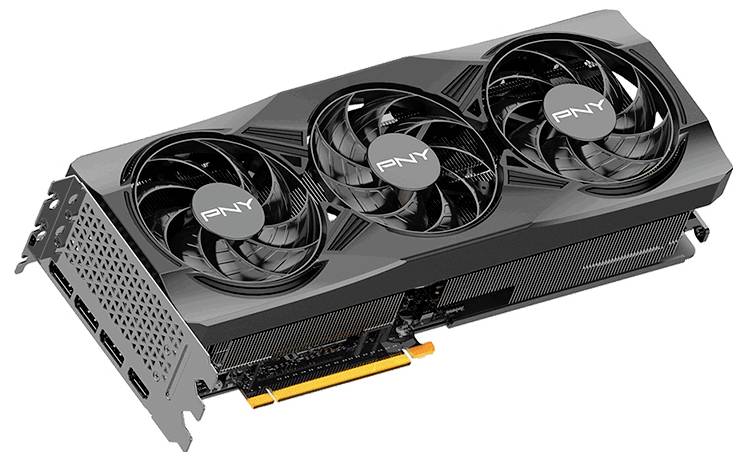 PNY Grafikkarte RTX 5070 Ti GeForce RTX 5070 Ti 16 GB GDDR7-RAM