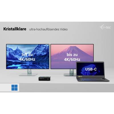 i-tec Thunderbolt™ 5 Dockingstation Thunderbolt 5 Quattro Display Docking Station + Power Delivery 140W-9