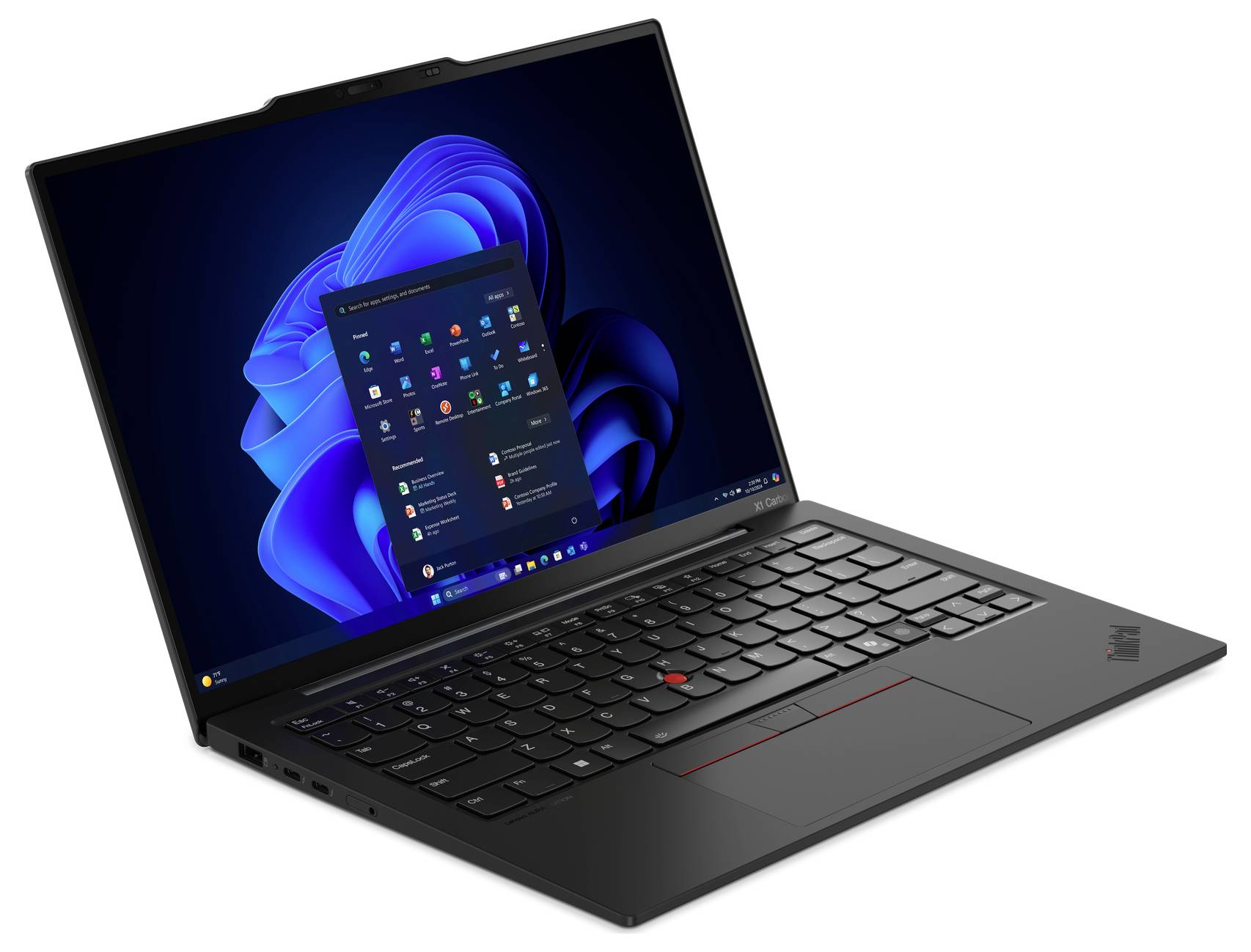 Lenovo Notebook ThinkPad X1 35.6 cm (14 Zoll) WUXGA Intel® Core™ Ultra 7 (Series 2) 255U 32 GB RAM 1 TB SSD Deutsch, QWE-4