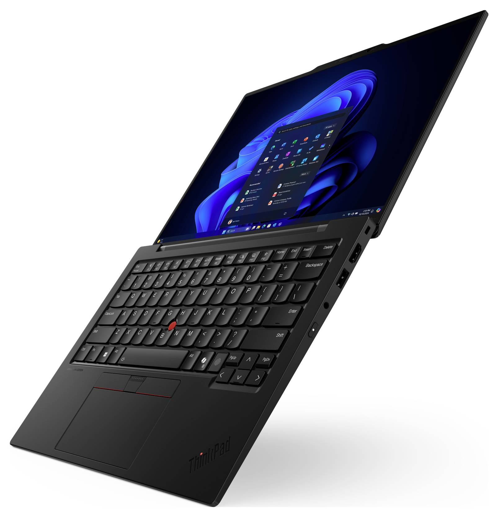Lenovo Notebook ThinkPad X1 35.6 cm (14 Zoll) 2.8K Intel® Core™ Ultra 7 (Series 2) 258V 32 GB RAM 1 TB SSD Deutsch, QWER-2