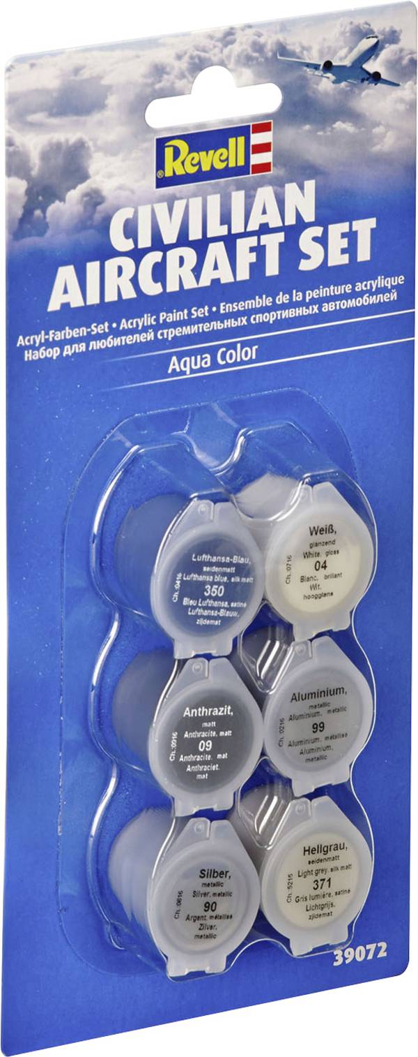 Revell Acrylfarbe   Dose 6 St.