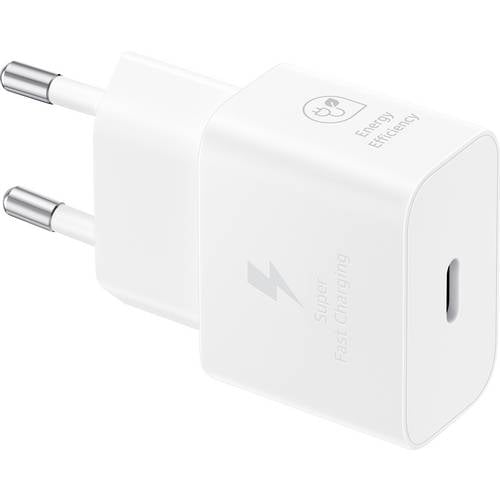 Samsung Samsung Schnellladegerät, USB-C, 25W Ladeadapter 25 W USB-C® Weiß