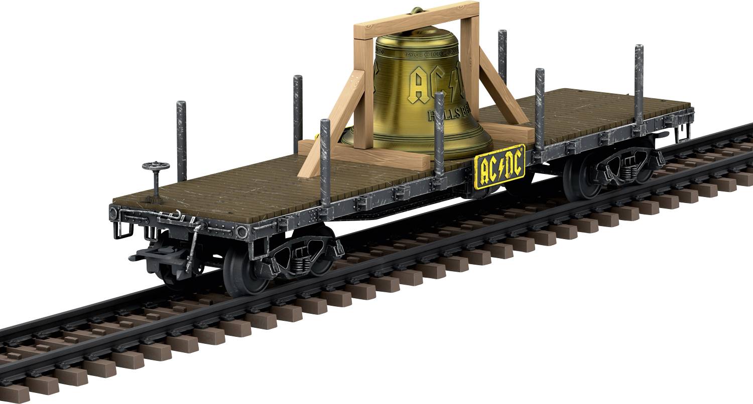 M&auml;rklin 46270 H0 platte wagen &bdquo;Hells Bells&rdquo;, ACDC